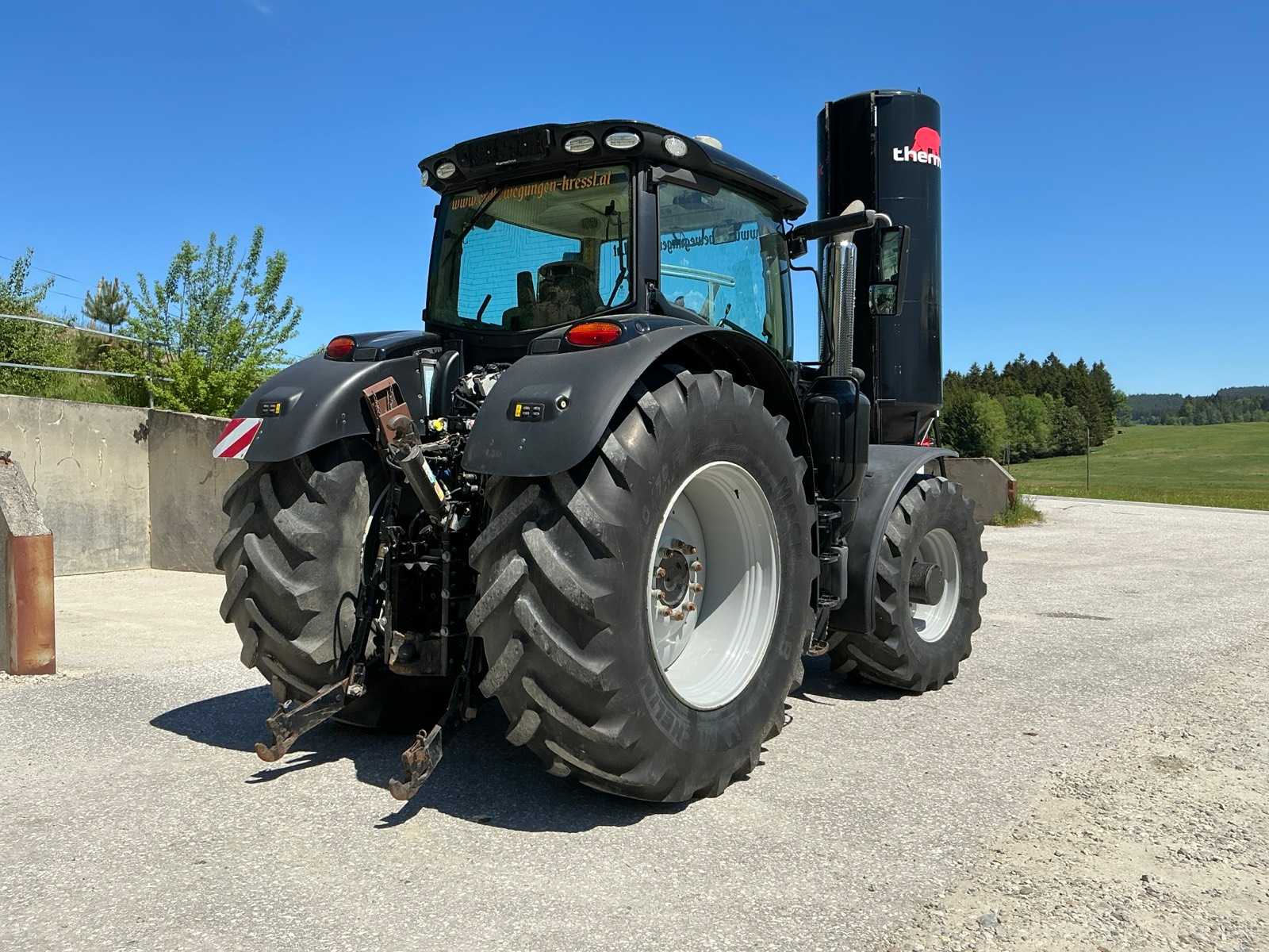 John Deere 6215 R Raupendozer 2016 Seitenansicht