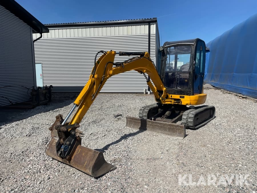 Innenraum des JCB 8030 Bagger, gut gepflegt