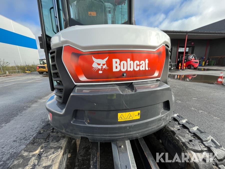 Bobcat E55Z in Aktion